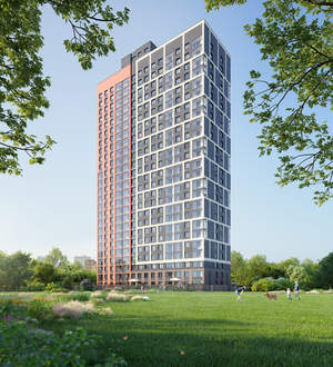 1-к квартира, сданный дом, 39м2, 16/25 этаж