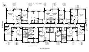 1-к квартира, строящийся дом, 37м2, 21/25 этаж