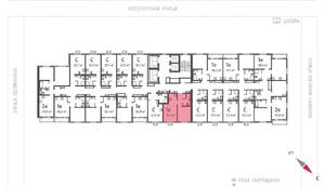 Студия квартира, вторичка, 23м2, 20/25 этаж