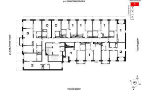 1-к квартира, вторичка, 38м2, 17/25 этаж