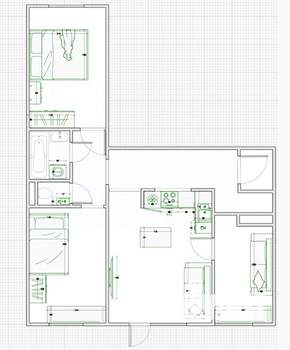 3-к квартира, вторичка, 63м2, 12/12 этаж