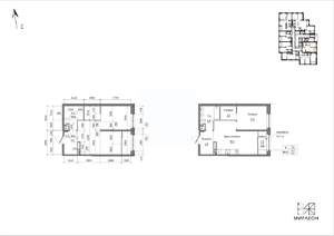 1-к квартира, вторичка, 47м2, 22/26 этаж