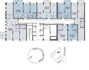 1-к квартира, вторичка, 32м2, 1/24 этаж