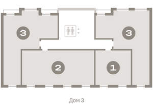 3-к квартира, вторичка, 79м2, 9/9 этаж