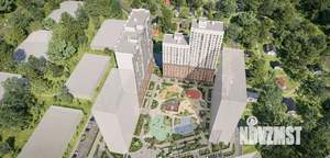 3-к квартира, строящийся дом, 66м2, 23/25 этаж