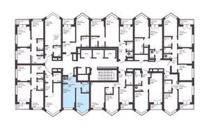 1-к квартира, вторичка, 39м2, 6/30 этаж