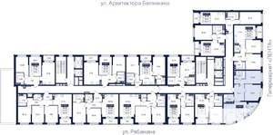 2-к квартира, вторичка, 64м2, 15/26 этаж