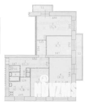 4-к квартира, вторичка, 75м2, 8/9 этаж