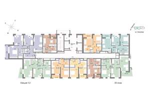 1-к квартира, вторичка, 30м2, 23/25 этаж