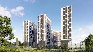 2-к квартира, строящийся дом, 58м2, 4/25 этаж