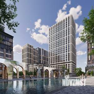 1-к квартира, строящийся дом, 37м2, 4/25 этаж