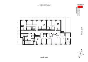 3-к квартира, вторичка, 84м2, 25/25 этаж