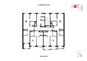 1-к квартира, вторичка, 40м2, 9/25 этаж