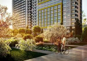 1-к квартира, вторичка, 35м2, 17/25 этаж