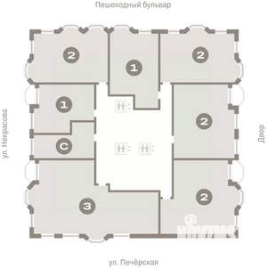 3-к квартира, вторичка, 127м2, 4/24 этаж