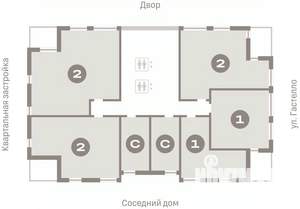 1-к квартира, вторичка, 39м2, 13/16 этаж