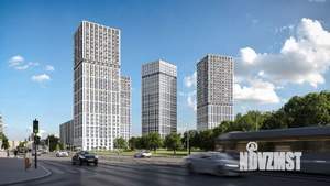 1-к квартира, строящийся дом, 49м2, 12/31 этаж