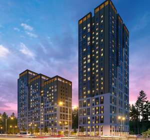 1-к квартира, вторичка, 41м2, 7/21 этаж