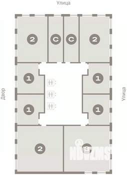 Студия квартира, вторичка, 33м2, 8/25 этаж