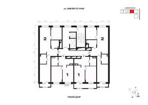 1-к квартира, вторичка, 40м2, 2/25 этаж