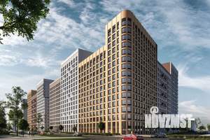 1-к квартира, строящийся дом, 36м2, 3/16 этаж