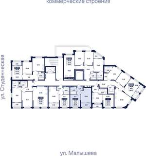 1-к квартира, вторичка, 34м2, 3/31 этаж