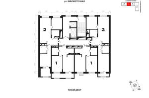 1-к квартира, вторичка, 40м2, 10/25 этаж