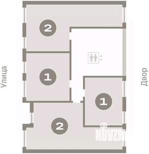 2-к квартира, вторичка, 63м2, 3/7 этаж