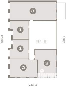 2-к квартира, вторичка, 65м2, 2/16 этаж