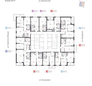 1-к квартира, вторичка, 41м2, 16/31 этаж