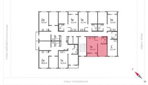 1-к квартира, вторичка, 33м2, 4/8 этаж
