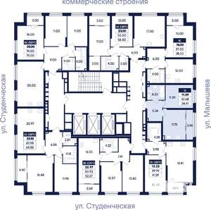 1-к квартира, вторичка, 34м2, 3/31 этаж