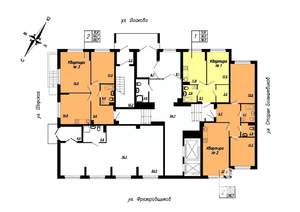 2-к квартира, вторичка, 65м2, 1/12 этаж