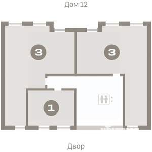 3-к квартира, вторичка, 89м2, 8/9 этаж