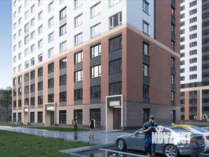1-к квартира, строящийся дом, 54м2, 28/28 этаж