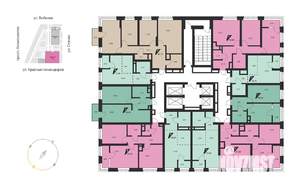 2-к квартира, вторичка, 65м2, 9/25 этаж