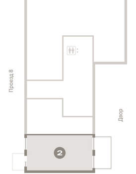 2-к квартира, вторичка, 96м2, 1/9 этаж