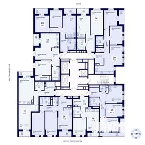 2-к квартира, вторичка, 65м2, 8/18 этаж