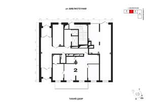2-к квартира, вторичка, 96м2, 1/25 этаж