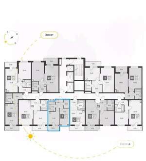 1-к квартира, вторичка, 36м2, 10/27 этаж