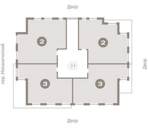 2-к квартира, вторичка, 90м2, 8/8 этаж