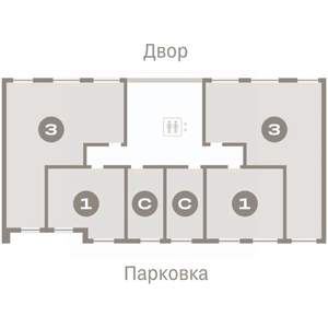 3-к квартира, вторичка, 85м2, 6/8 этаж