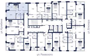 2-к квартира, вторичка, 52м2, 5/25 этаж