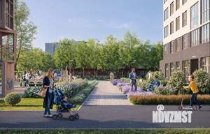 2-к квартира, строящийся дом, 66м2, 16/23 этаж