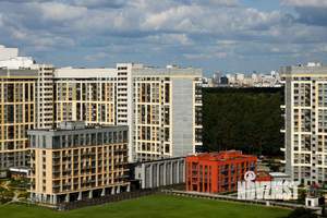 1-к квартира, строящийся дом, 45м2, 9/14 этаж