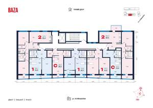 1-к квартира, вторичка, 44м2, 5/7 этаж