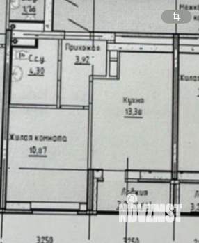 1-к квартира, вторичка, 34м2, 3/8 этаж