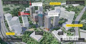 3-к квартира, вторичка, 74м2, 7/33 этаж