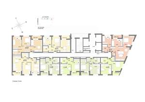 3-к квартира, строящийся дом, 67м2, 8/22 этаж