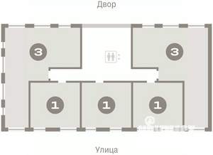 3-к квартира, вторичка, 83м2, 4/7 этаж